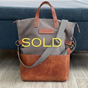 Kelly | Moore Pilot Canvas & Leather Camera Bag Photography Bag Adjustable Strap